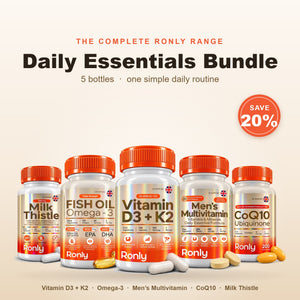 Ronly Daily Essentials Bundle – Complete Vitamin Range (5 Bottles)
