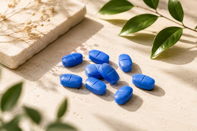 Blue Tablets for Men: A Natural Approach to Energy, Stamina and Everyday Confidence