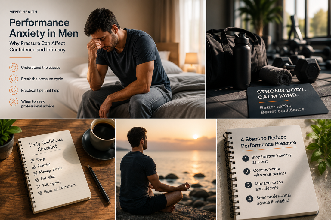 Performance Anxiety in Men: Why Pressure Can Affect Confidence and Intimacy