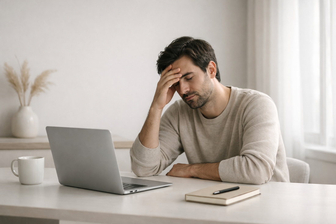 Why Modern Lifestyle Drains Men’s Energy — And How to Support Your Body