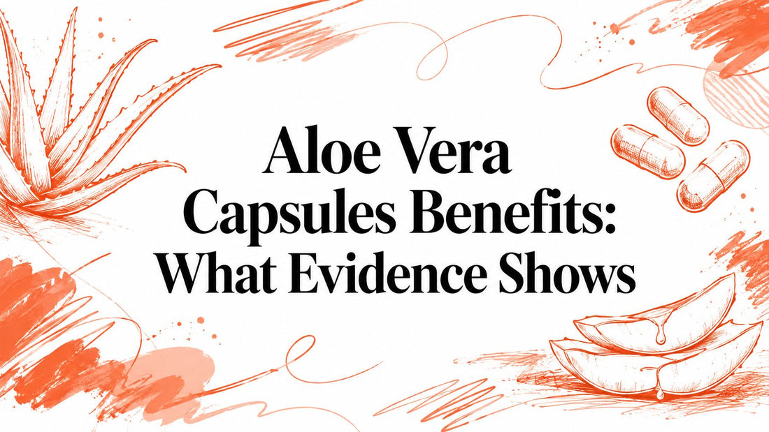 Aloe Vera Capsules Benefits: What Evidence Shows