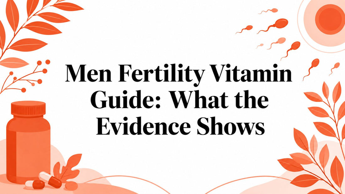 Men Fertility Vitamin Guide: What the Evidence Shows