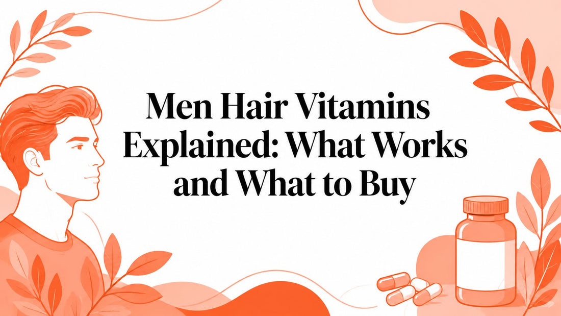 Men Hair Vitamins Explained: What Works and What to Buy