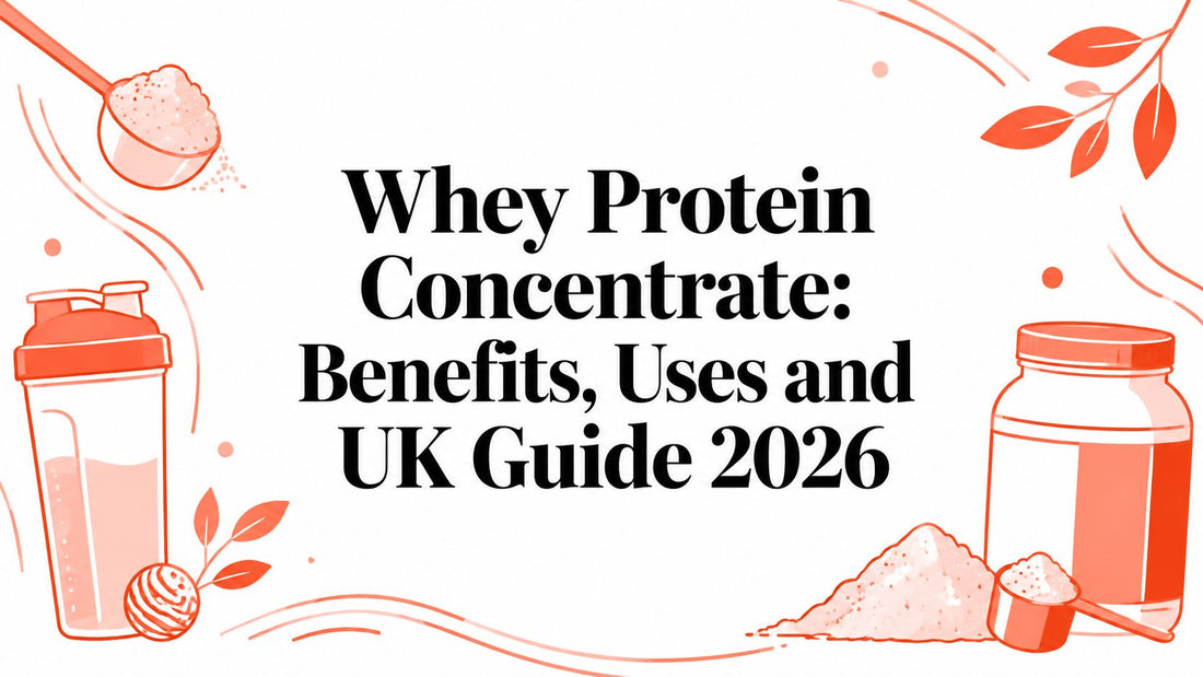 Whey Protein Concentrate: Benefits, Uses and UK Guide 2026