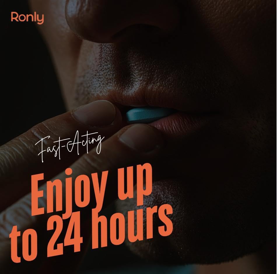 Ronly Bluvital - Natural Herbal Blue Pills For Men With Korean Ginseng