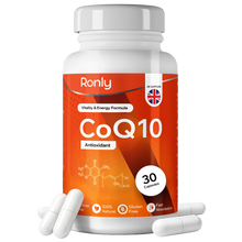 Ronly CoQ10 Supplement 100mg - 30 Capsules | Co Enzyme Q10 (Ubiquinone)