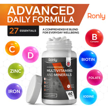 Multivitamins & Minerals  (27 Essential Nutrients)