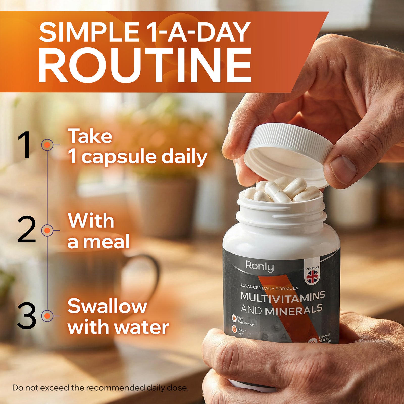 Multivitamins & Minerals  (27 Essential Nutrients)