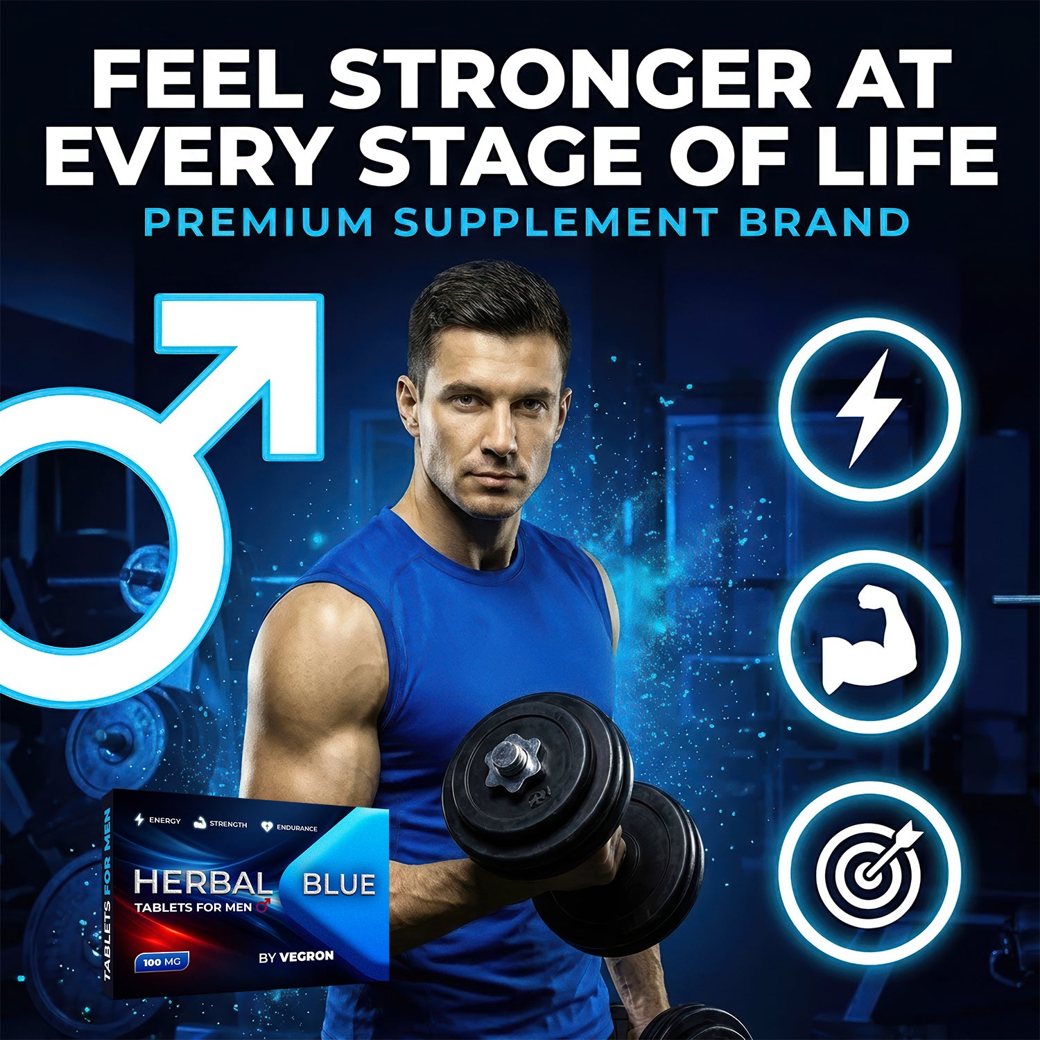 Vegron Herbal Blue