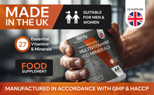 Multivitamins & Minerals  (27 Essential Nutrients)