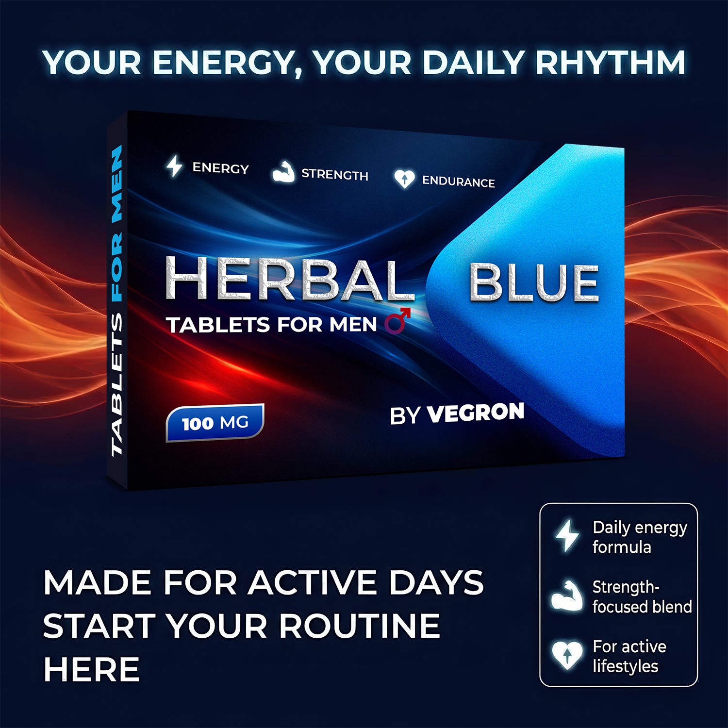 Vegron Herbal Blue
