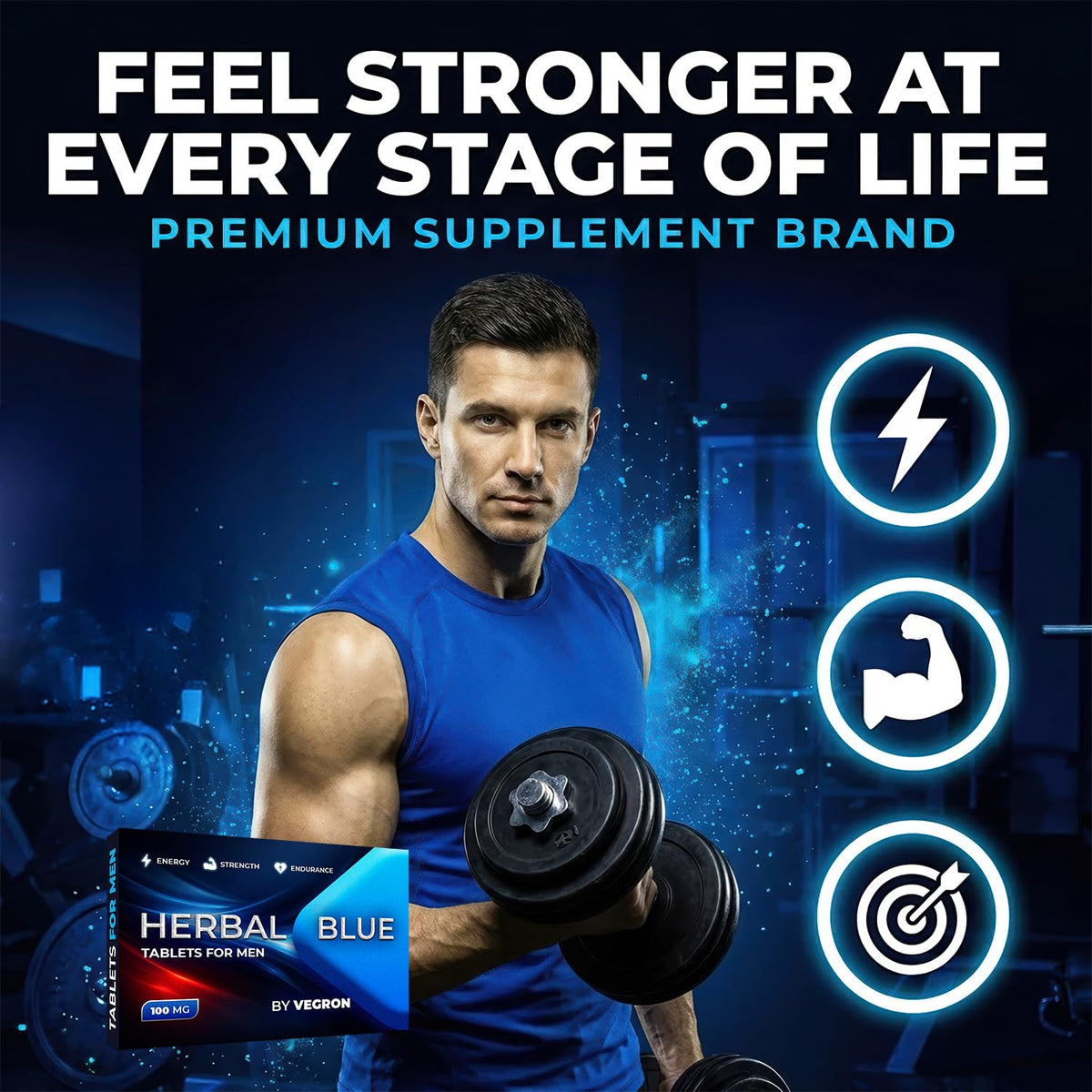 Vegron Herbal Blue – Men's Daily Support