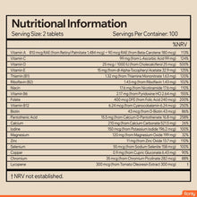Ronly Men's Multivitamin & Minerals – 200 Tablets, Iron-Free