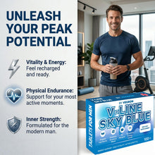 Vegron V-Line Sky Blue – Herbal Supplement for Men
