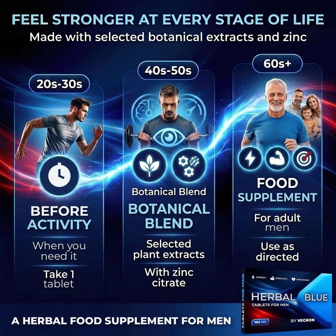 Vegron Herbal Blue – Men's Daily Support