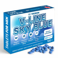 Vegron V-Line Sky Blue – Herbal Supplement for Men