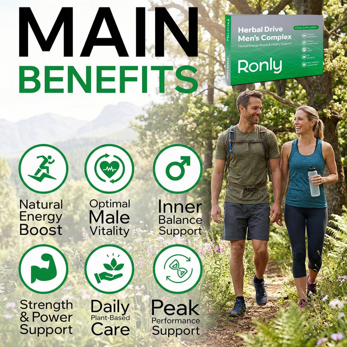 Ronly Herbal Drive 100mg – Men's Complex