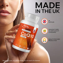 Ronly CoQ10 Supplement 100mg - 30 Capsules | Co Enzyme Q10 (Ubiquinone)